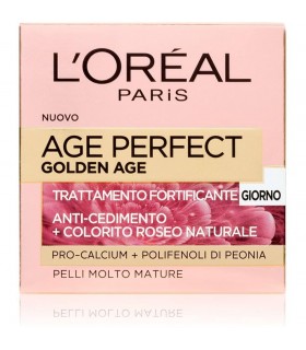 CREMA VISO GIORNO ANTI ETà 60+ L'OREAL PARIS AGE PERFECT  TRATTAMENTO FREDDO RI-FORTIFICANTE DA 50 ML