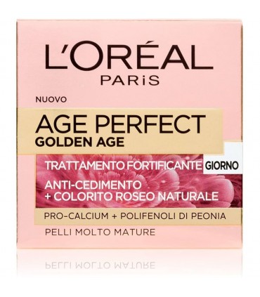 CREMA VISO GIORNO ANTI ETà 60+ L'OREAL PARIS AGE PERFECT  TRATTAMENTO FREDDO RI-FORTIFICANTE DA 50 ML