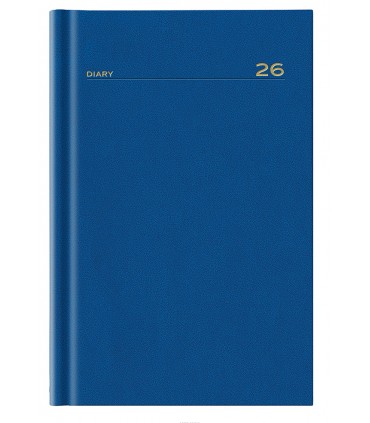 Agenda giornaliera 2026 mis.11x16.5 Mod. maiori DISPONIBILE IN 4 COLORI (rosso-blu-verde-azzurro)