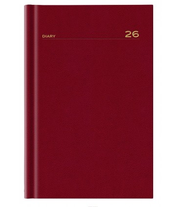 Agenda giornaliera 2026 mis.11x16.5 Mod. maiori DISPONIBILE IN 4 COLORI (rosso-blu-verde-azzurro)