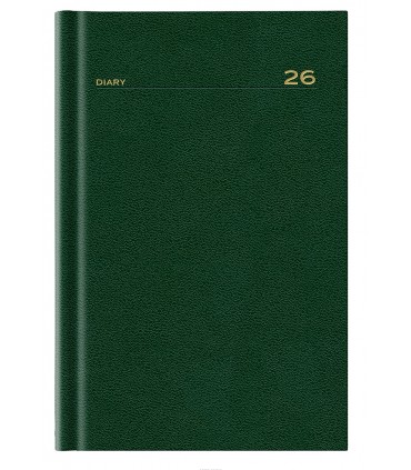 Agenda giornaliera 2026 mis.11x16.5 Mod. maiori DISPONIBILE IN 4 COLORI (rosso-blu-verde-azzurro)