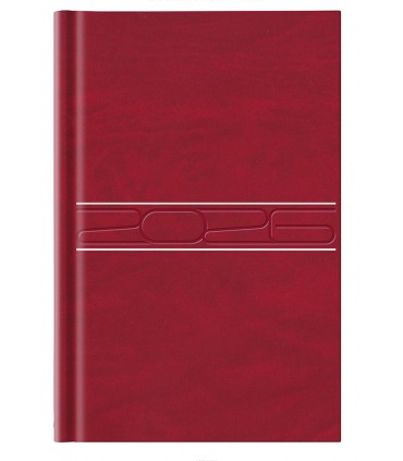Agenda giornaliera 2026 mis.11x16.5 Mod. marmora DISPONIBILE IN 4 COLORI (rosso-blu--azzurro-grigio)