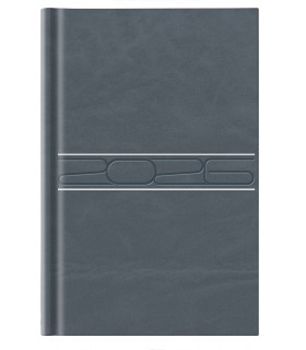 Agenda giornaliera 2026 mis.11x16.5 Mod. marmora DISPONIBILE IN 4 COLORI (rosso-blu--azzurro-grigio)