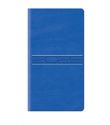 Agenda settimanale 2026 mis.8x15 Mod. marmora DISPONIBILE IN 4 COLORI (blu-azzurro-grigio-rosso)