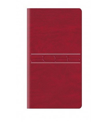 Agenda settimanale 2026 mis.8x15 Mod. marmora DISPONIBILE IN 4 COLORI (blu-azzurro-grigio-rosso)