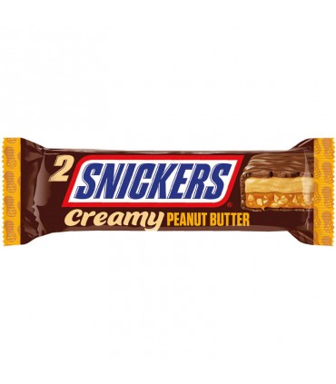 SNICKERS CREAMY  con burro di arachidi 36.5gr conf. 24 pz.