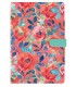 Agenda giornaliera 2026 mis.11x16.5 Mod. fiori classici DISPONIBILE IN 4 COLORI (azzurro-verde pastello-rossa-lilla)