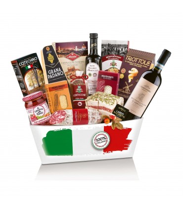 CONFEZIONE NATALIZIA VILLA GUELFA "LEONARDO" 14PZ. VASSOIO IN CARTONE LITOGRAFATO C/O FINE NOVEMBRE