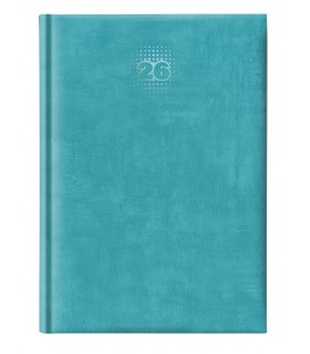 Agenda giornaliera 2026 mis.14.5X20.5 Mod. WALL DISPONIBILE IN 4 COLORI (SALMONE-blu--azzurro-VERDE PASTELLO)