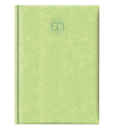 Agenda giornaliera 2026 mis.14.5X20.5 Mod. WALL DISPONIBILE IN 4 COLORI (SALMONE-blu--azzurro-VERDE PASTELLO)
