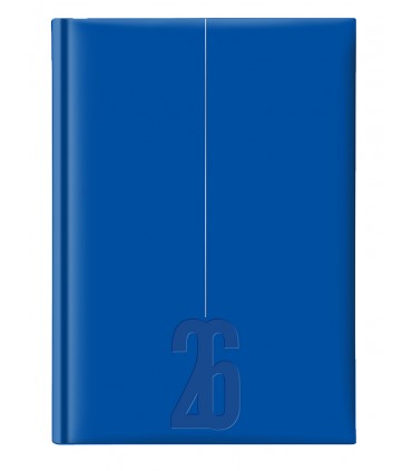 Agenda giornaliera 2026 mis.14.5X20.5 Mod. COPACABANA DISPONIBILE IN 4 COLORI (SALMONE-blu-ROSA-VERDE PASTELLO)