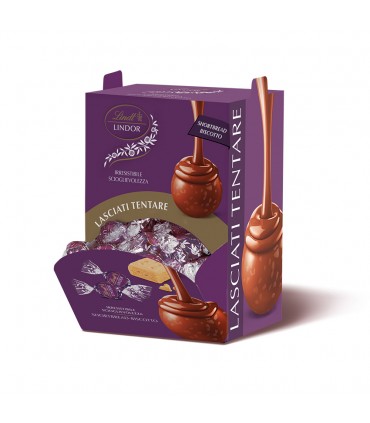 BOULES LINDOR LINDT BISCOTTO SHORTBREAD 12 g EXPO A BOCCA DI LUPO 96 PZ.
