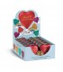 CUORE AL CIOCCOLATO MULTICOLORS LINDT DA 24g EXPO DA 40 PZ.