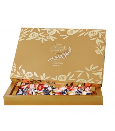 praline di cioccolato lindor lindt assortite scatola regalo da 225g