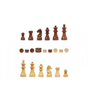 SET DAL NEGRO SCACCHI DAMA E BACKGAMMON PIEGHEVOLE MAGNETICO DIMENSIONI 30X30,5 CM