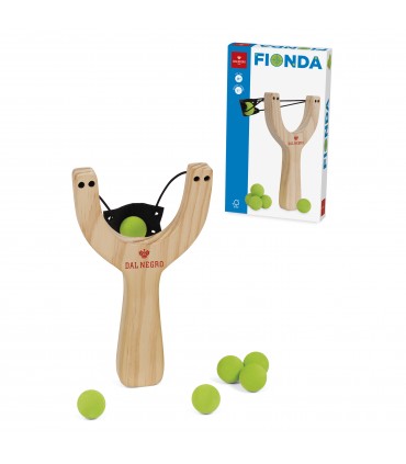 Fionda in Legno Dal Negro con Palline