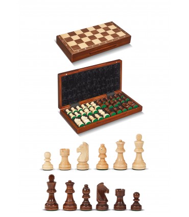 SET DAL NEGRO SCACCHI DAMA E BACKGAMMON PIEGHEVOLE MAGNETICO DIMENSIONI 30X30,5 CM