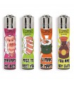Accendino Clipper Large SUSHI SENTENCES conf. 48 pz. assortiti con 4 grafiche