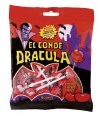LECCA LECCA EL CONDE DRACULA ALLA CILIEGIA CON RIPIENO DI BUBBLE GUM BUSTINA DA 90GR. (CONTIENE 10 LECCA LECCA)