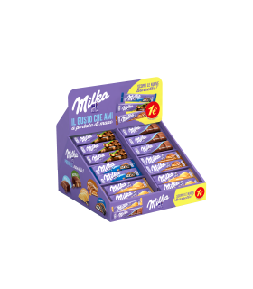 BARRETTE MILKA ASSORTITE VASSOIO DA 111 PZ.