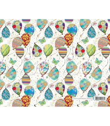 Carta Regalo Marpimar Serie CANDY CANDY conf. 25 Fogli assortiti (ERAC17-38-39-76-12)