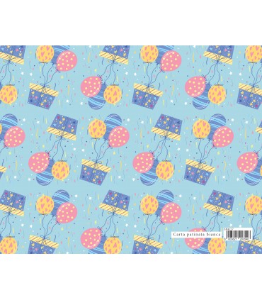 Carta Regalo Marpimar Serie CANDY CANDY conf. 25 Fogli assortiti (ERAC17-38-39-76-12)