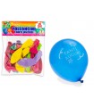 BLISTER DA 25 PALLONCINI TANTI AUGURI COLORATI TEOREMA GIOCHI