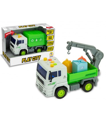 PLAY CITY MEZZI MILITARI A FRIZIONE LUCI E SUONI SCALA 1:20 TEOREMA GIOCHI