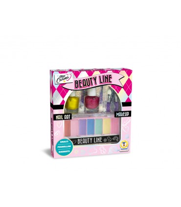 MISS CARINA SET CON PALETTE OMBRETTI E SMALTI