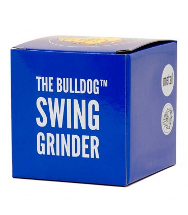 Grinder "SWING" 4 Parti in Metallo con Retina The Bulldog DIAM.60 MM CONFEZIONATO IN SCATOLA
