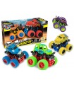 2 MONSTER 4X4 OFF ROAD CON FUNZIONAMENTO A FRIZIONE