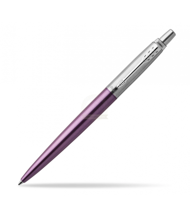 Penna A Sfera Parker Jotter Premium – Acciaio Inox Con Finiture Dorate, Ricarica QuinkFlow, Clip Iconica, Design Aerodinamico