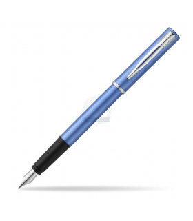 PENNA WATERMAN STILOGRAFICA MOD. ALLURE IN METALLO COLORE BLU CONFEZIONATA IN ELEGANTE SCATOLA DA REGALO