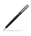PENNA WATERMAN STILOGRAFICA MOD. ALLURE IN METALLO COLORE NERO CONFEZIONATA IN ELEGANTE SCATOLA DA REGALO