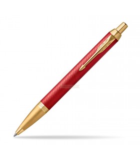 Penna Parker A SFERA IM PREMIUM COLORE LACCATO ROSSO OPACO CONFEZIONATA IN ELEGANTE SCATOLA REGALO