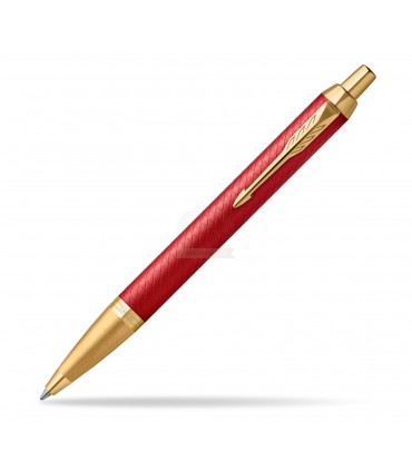 Penna Parker A SFERA IM PREMIUM COLORE LACCATO ROSSO OPACO CONFEZIONATA IN ELEGANTE SCATOLA REGALO