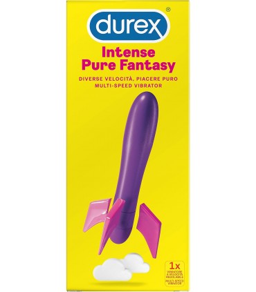 Durex intense pure Fantasy vibratore silenzioso, multi velocità con batterie incluse