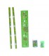 KIT SCUOLA COMPLETO ASSORTITO IN 4 COLORAZIONI CON GUSTOSE CARAMELLE AL GUSTO TUTTI I FRUTTI da 3g CONF. 24PZ
