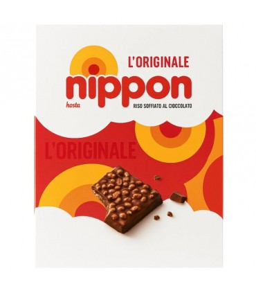 NIPPON L'ORIGINALE RISO SOFFIATO AL CIOCCOLATO AL LATTE DA 12GR CONF.48PZ