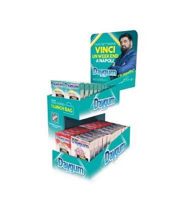 DAYGUM PROTEX ATTIVAZIONE CONF. 40 PZ. ASSORTITO CON 3 GUSTI