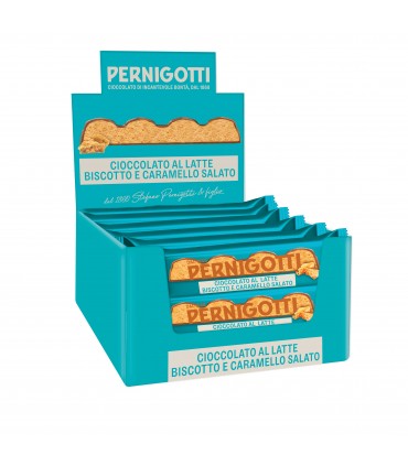 BARRETTA PERNIGOTTI BISCOTTO E CARAMELLO SALATO 30G. CONF. 21 PZ.