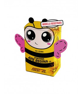 FONTANA APE REGINA H.14.8 L.10 P.7 CM. ART.604 FIRESTARS