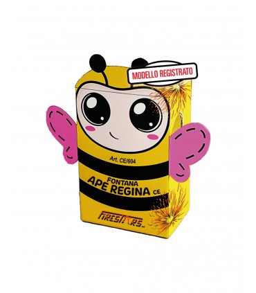 FONTANA APE REGINA H.14.8 L.10 P.7 CM. ART.604 FIRESTARS