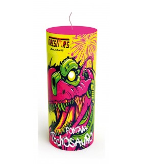 FONTANA TECNOSAURO H.18 D.7.5 CM ART.415 FIRESTARS