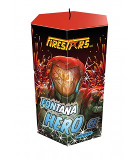 FONTANA HERO H.15 D.10 cm.  ART.505 FIRESTARS
