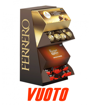 COMBO PRALINE SFUSE FERRERO ROCHER 30PZ. (X3CF)+POCKET COFFEE 18PZ. (X6CF) TOT PZ.198