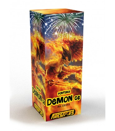 FONTANA DEMON H. 20 L.7.5 CM.  ART.313 FIRESTARS