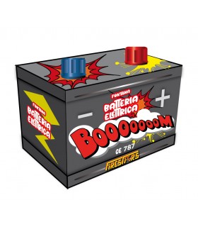 FONTANA BATTERIA ELETTRICA H.20 L.10 P.8 CM.  ART.787 FIRESTARS