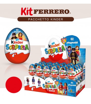 KINDER SORPRESA PLAYMOBIL DC CONF.48 PZ.