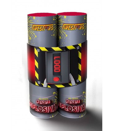 FONTANA ESPLOSIVA  H.25 L.15. CM. ART.312 FIRESTARS